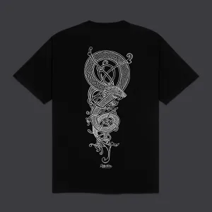 Dragon Knot Tee Black