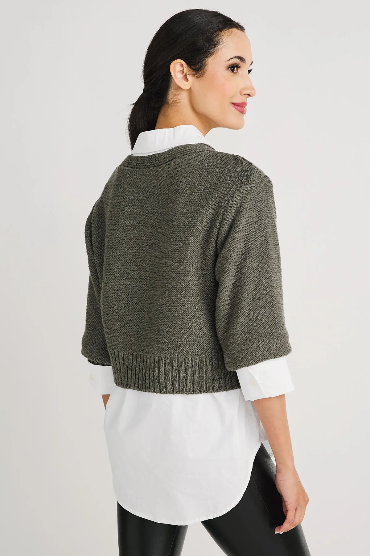 Elan Sweater Crop Combo