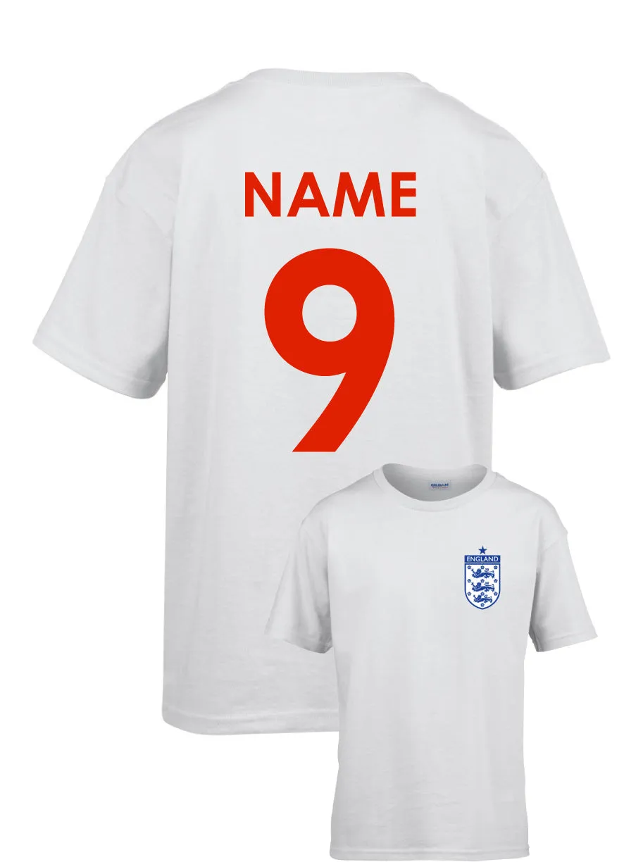 England Personalised Football Kids