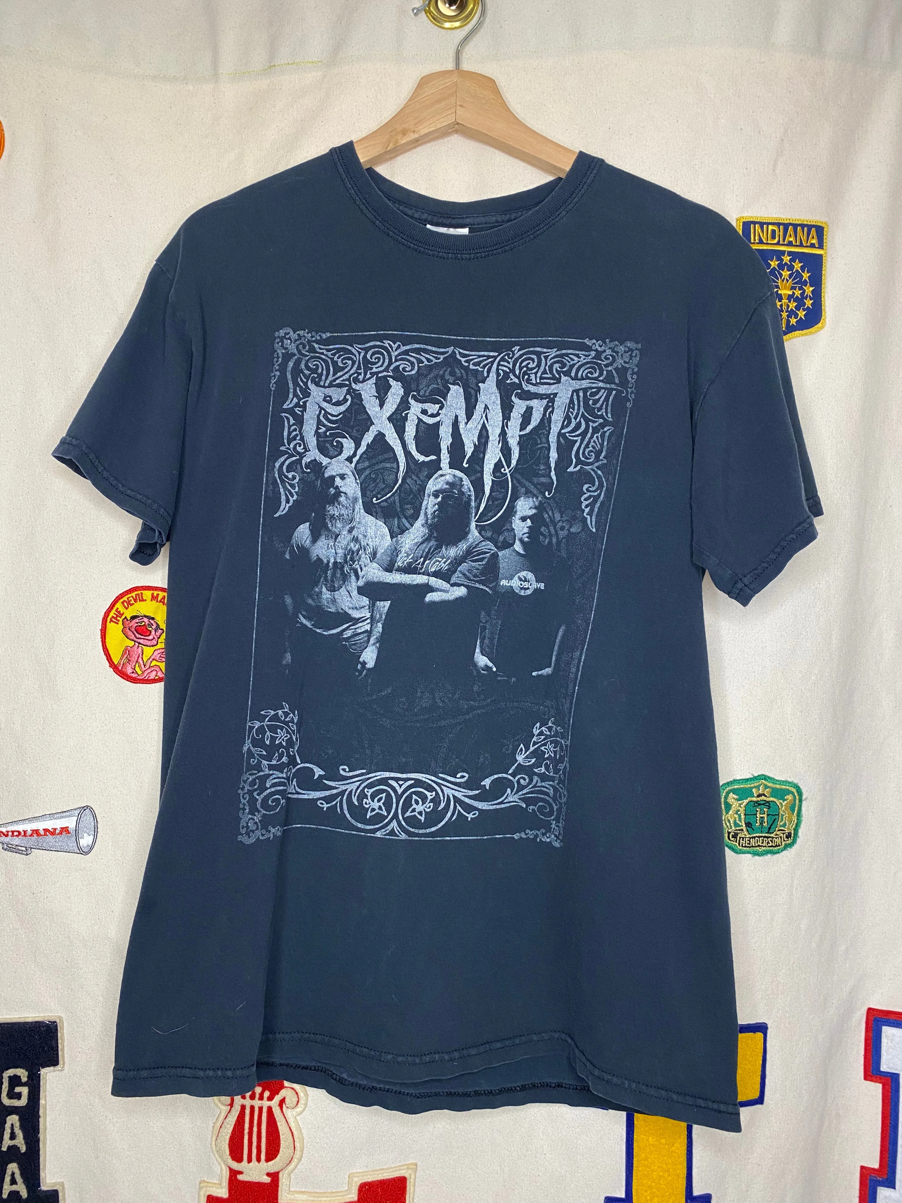 Exempt Rock Band T-Shirt: M