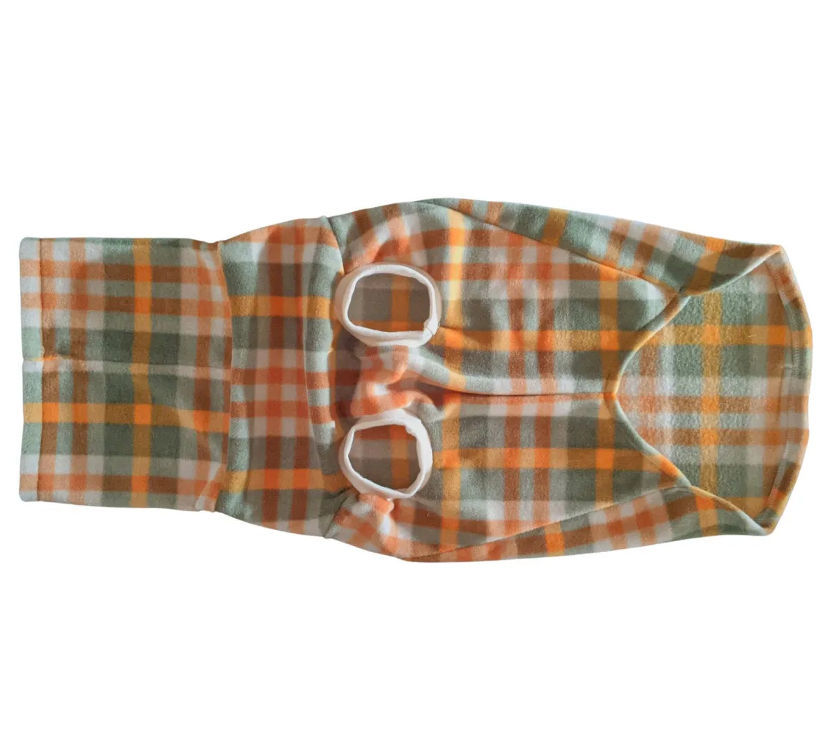 Fall Plaid Dog Sweater