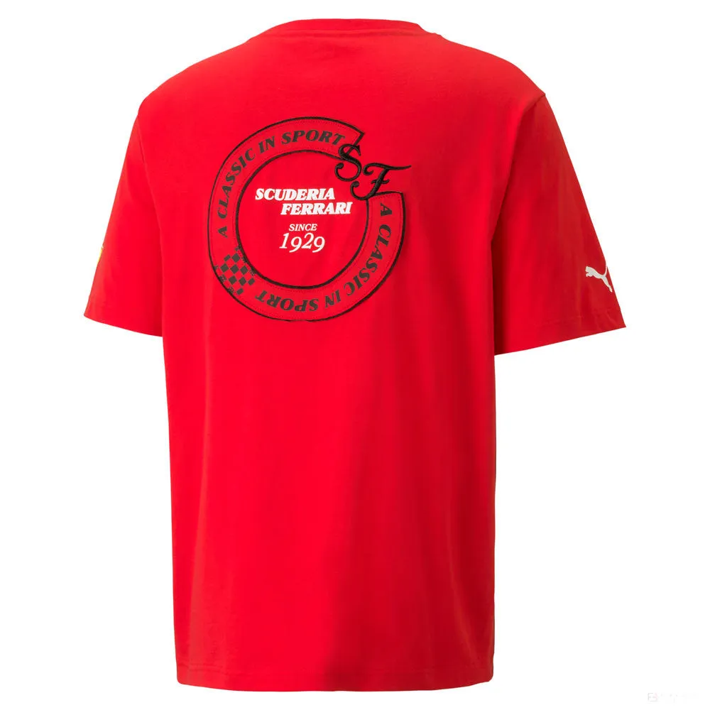 Ferrari T-shirt, Puma Race Statement, Red, 2021