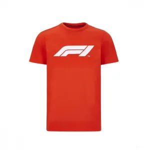 Formula 1 T-shirt, Formula 1 Logo, Red, 2020