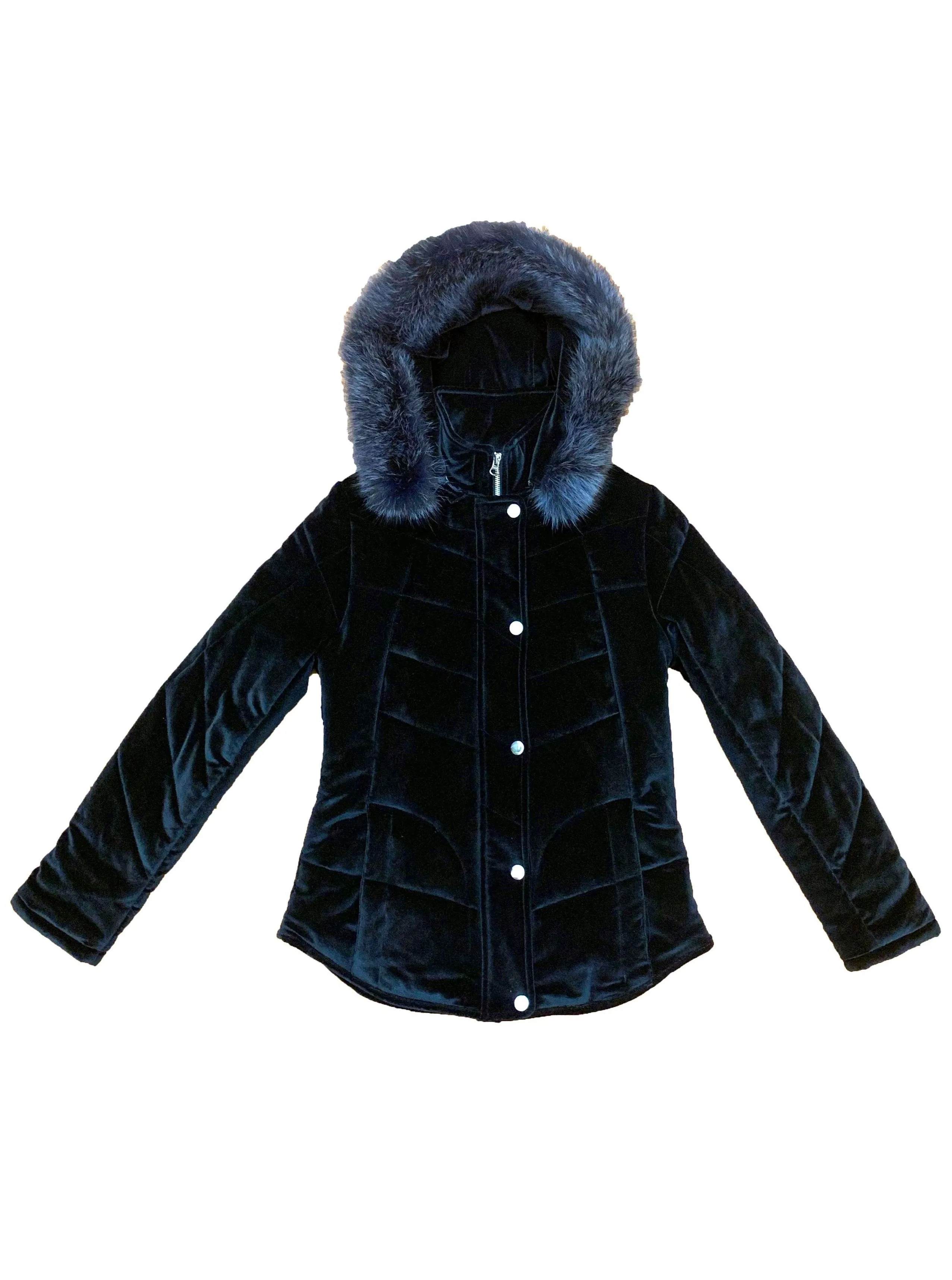 Freedom Velvet Parka w/ Fur Hood