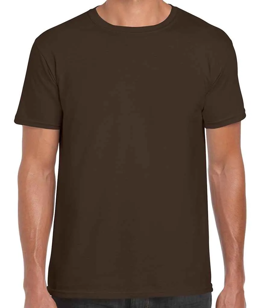 Gildan SoftStyle Ringspun T-Shirt - Black, Brown, Grey, White