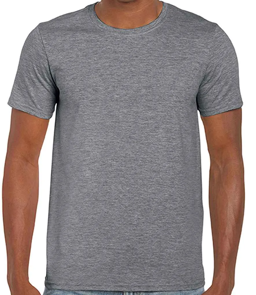 Gildan SoftStyle Ringspun T-Shirt - Black, Brown, Grey, White