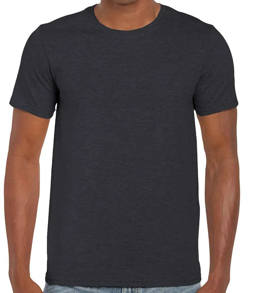 Gildan SoftStyle Ringspun T-Shirt - Black, Brown, Grey, White