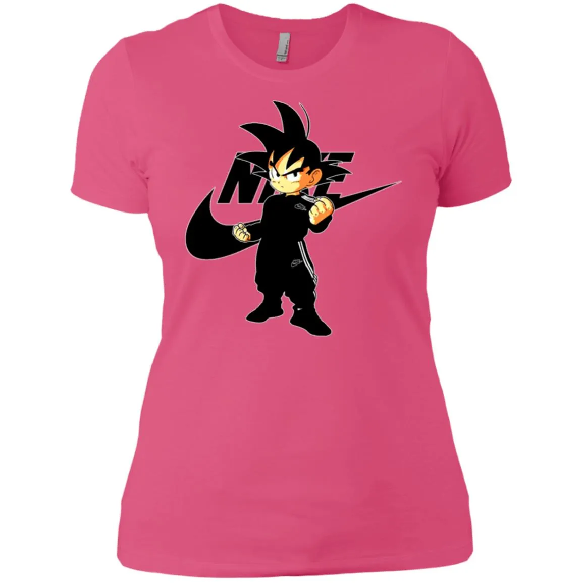 Goku Nike Best Shirt Trending T-shirt Women Cotton T-Shirt