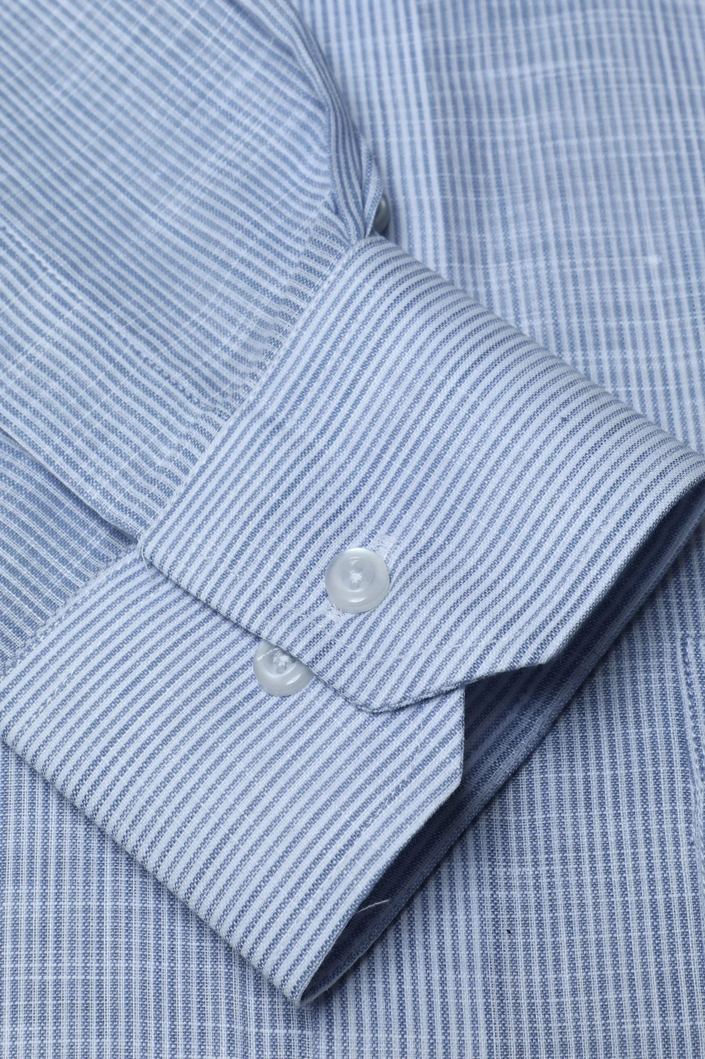 Grey Pin Stripe Formal Shirt