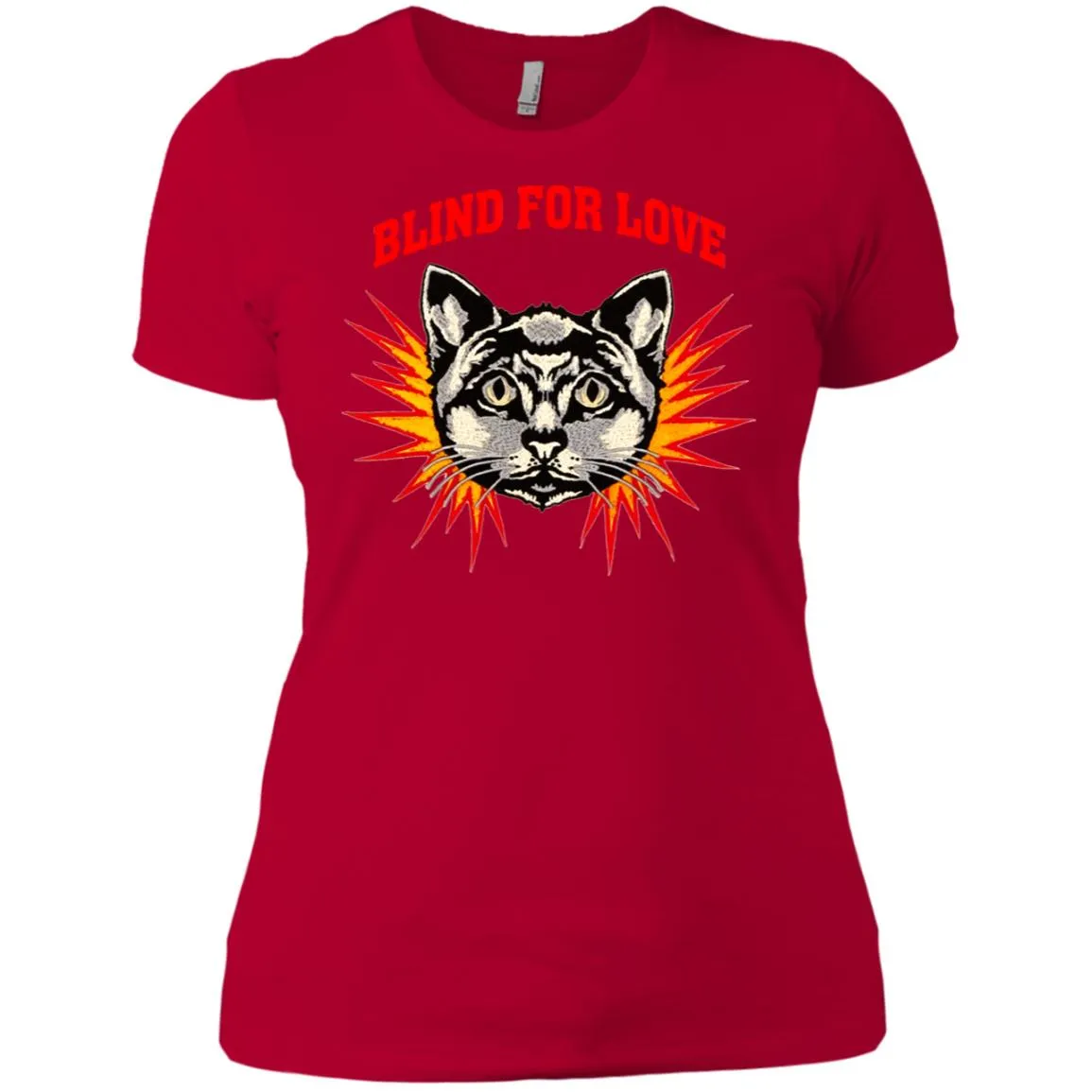 Gucci 2018 Cat Blind For You T-shirt Women Cotton T-Shirt