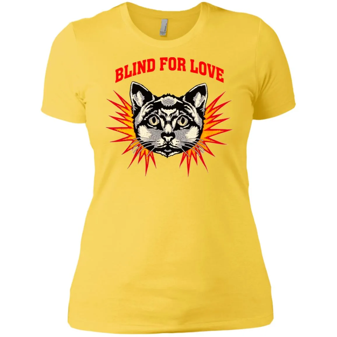 Gucci 2018 Cat Blind For You T-shirt Women Cotton T-Shirt