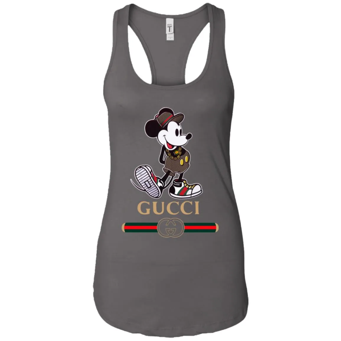 Gucci Mickey Kitty Beauty T-shirt Women Tank Top