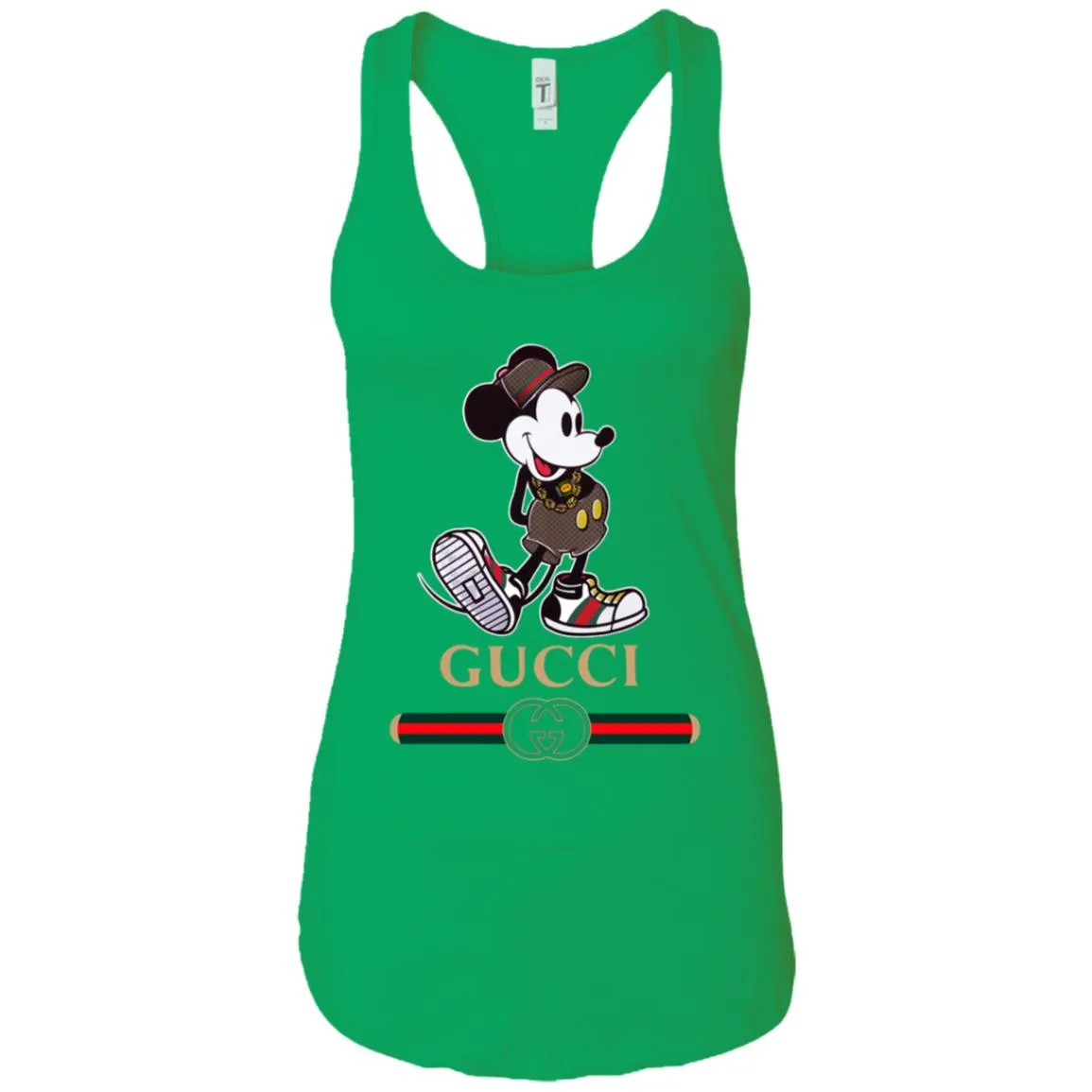 Gucci Mickey Kitty Beauty T-shirt Women Tank Top