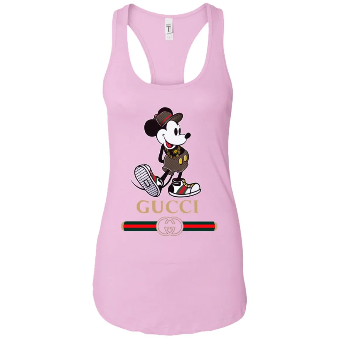 Gucci Mickey Kitty Beauty T-shirt Women Tank Top