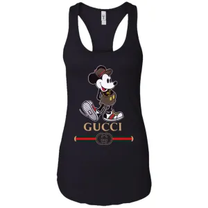 Gucci Mickey Kitty Beauty T-shirt Women Tank Top