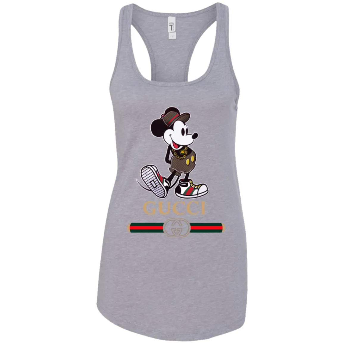 Gucci Mickey Kitty Beauty T-shirt Women Tank Top