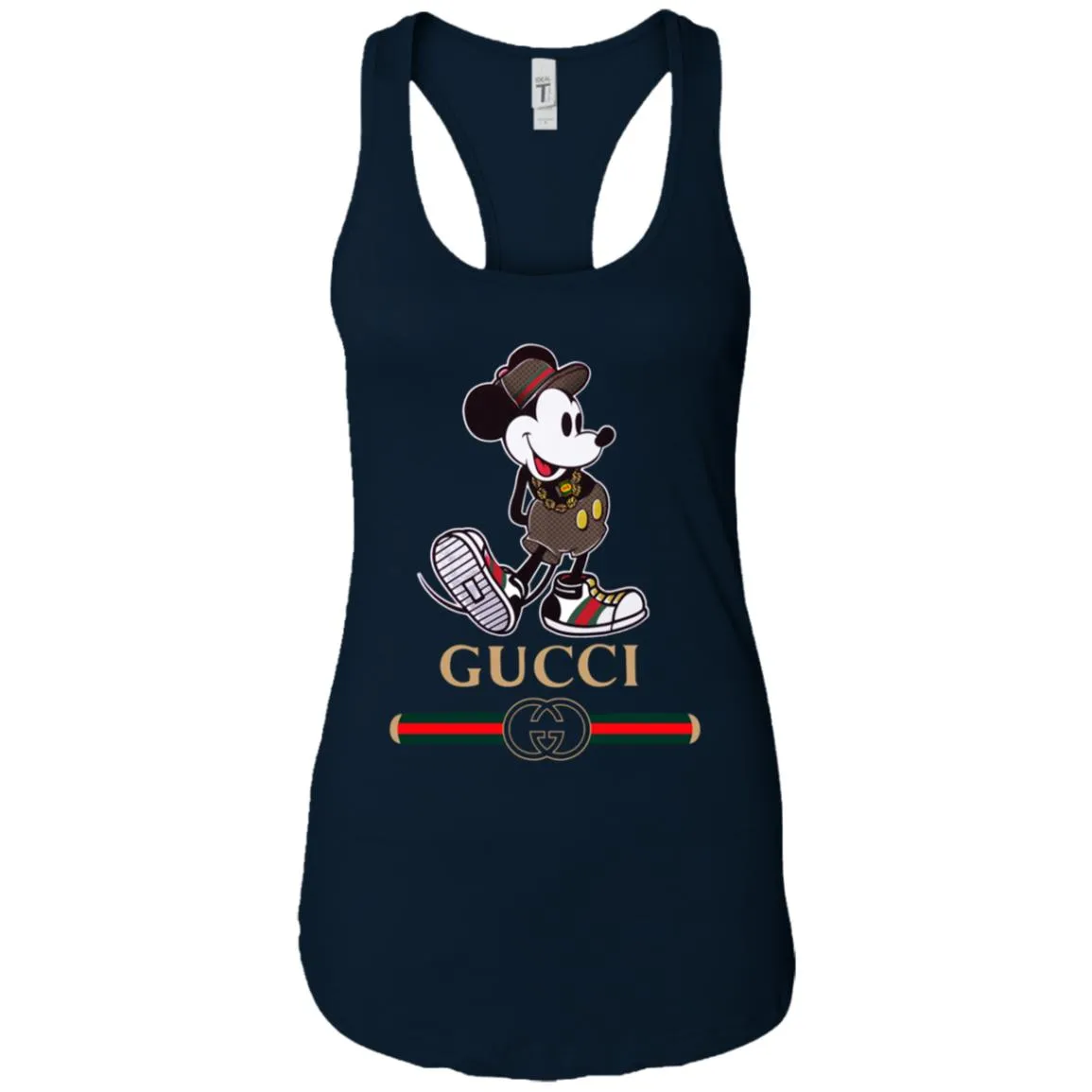 Gucci Mickey Kitty Beauty T-shirt Women Tank Top