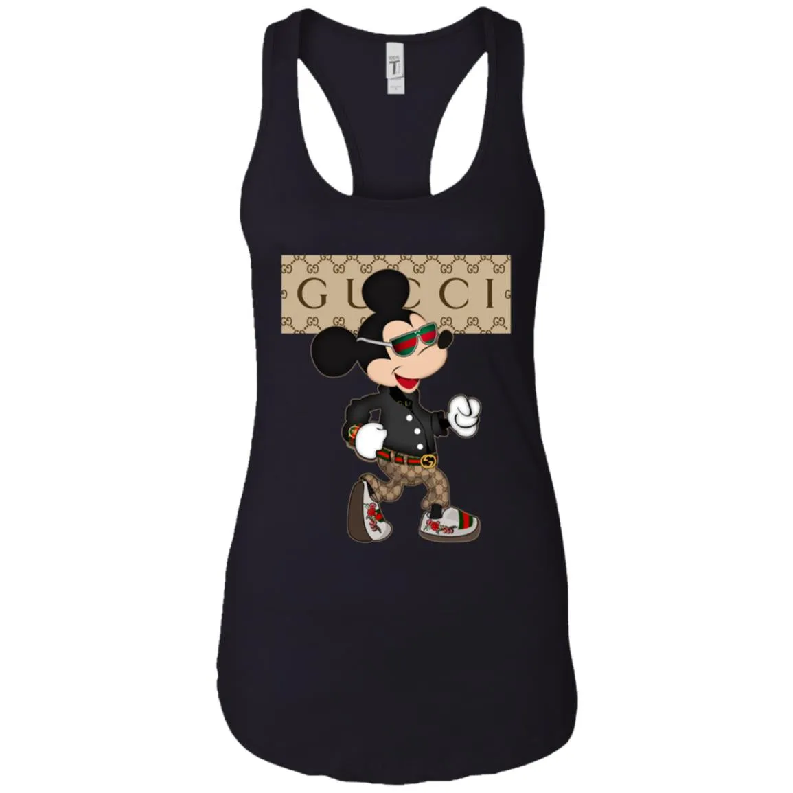 Gucci Shirt Mickey Mouse T-shirt Women Tank Top