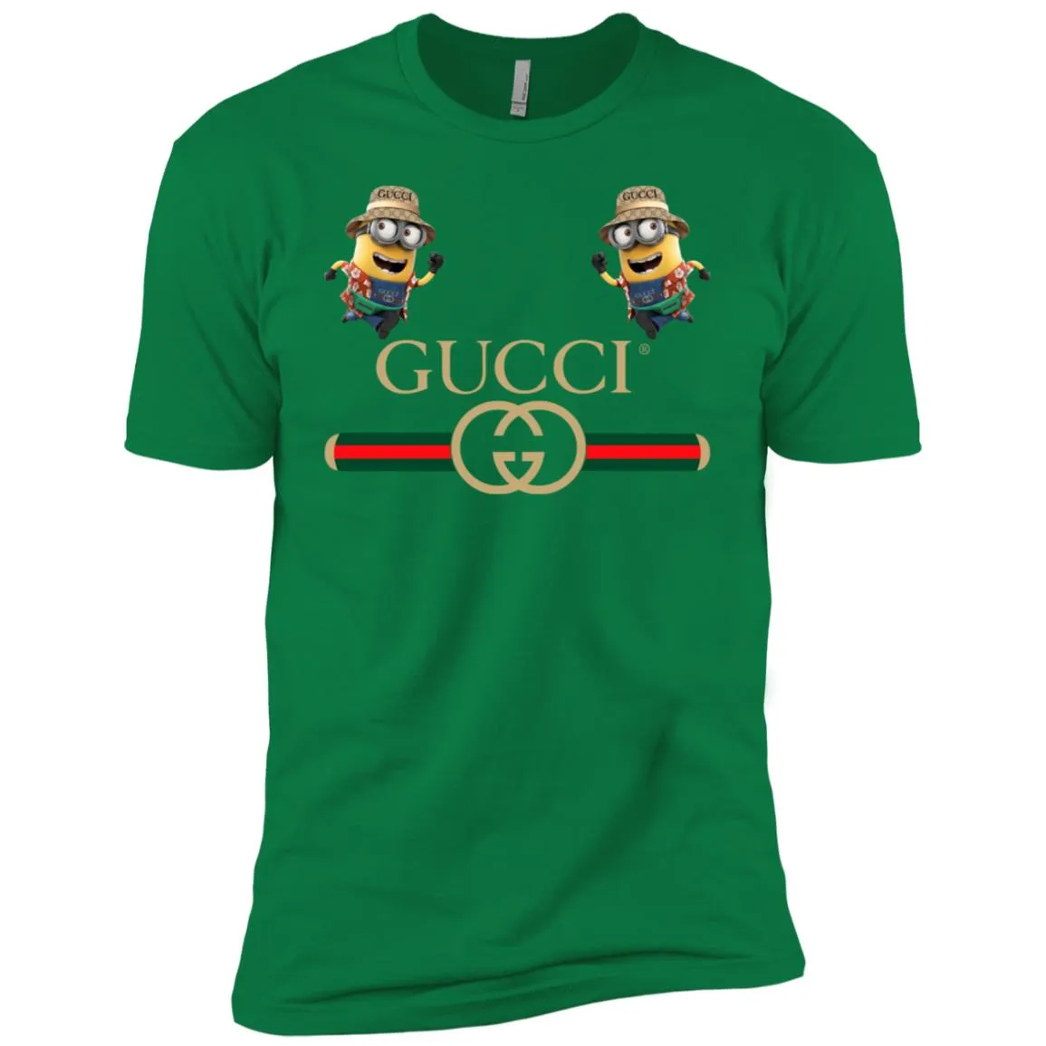 Gucci T-shirt Minion Funny Film T-shirt Men Short Sleeve T-Shirt