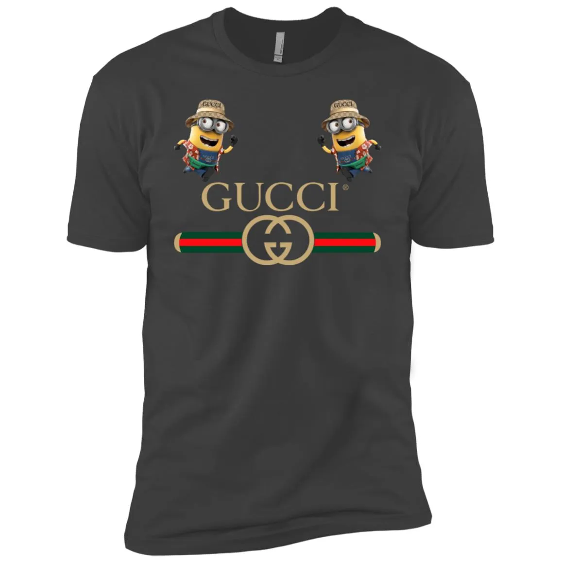 Gucci T-shirt Minion Funny Film T-shirt Men Short Sleeve T-Shirt