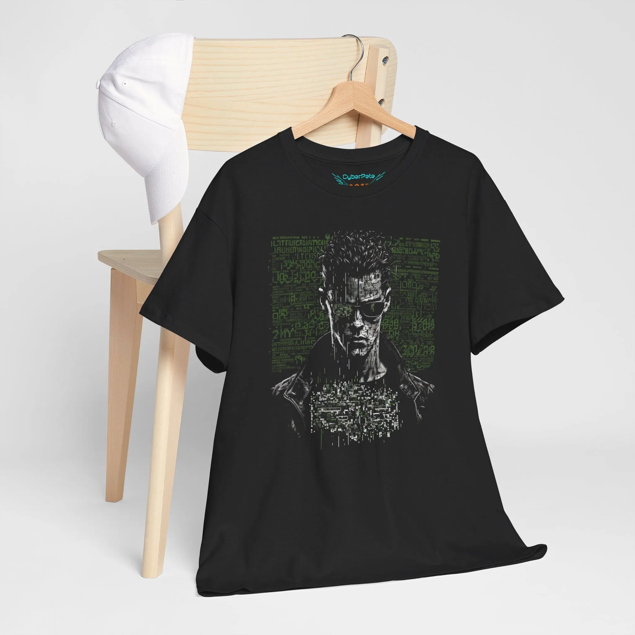 Hacker Guy T-Shirt | T-Shirt für Gamer und Cyberpunk Fans