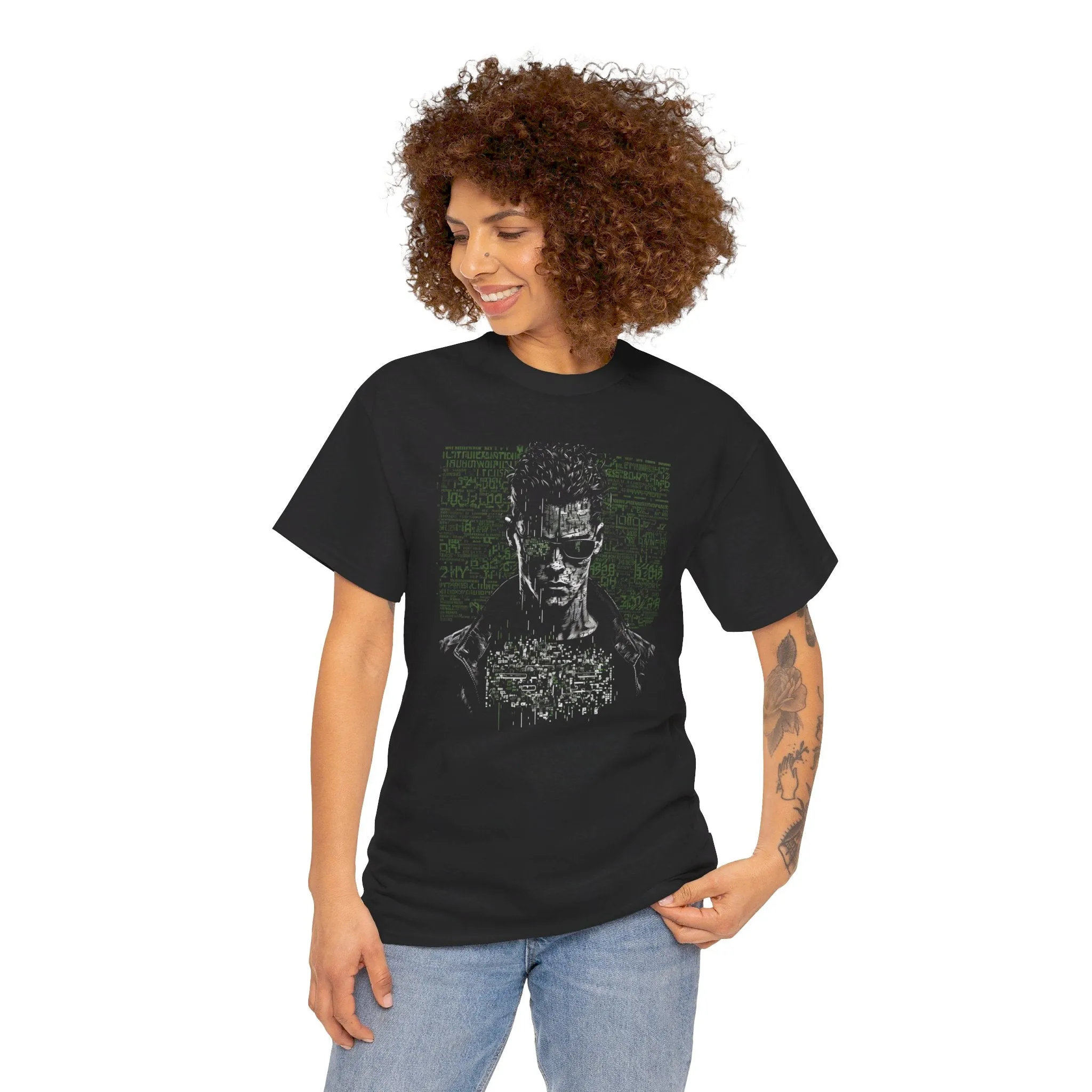 Hacker Guy T-Shirt | T-Shirt für Gamer und Cyberpunk Fans