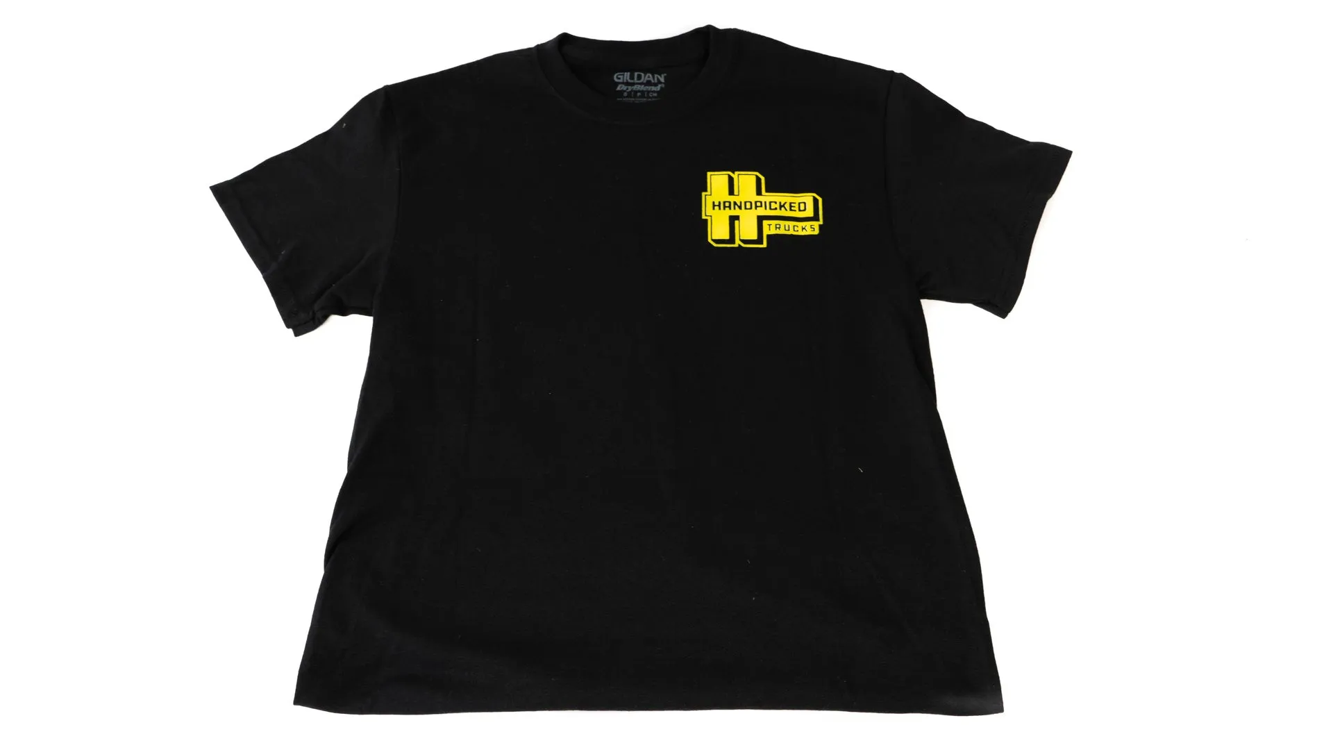 Handpicked Trucks Classic Black and Yellow Logo T-Shirt