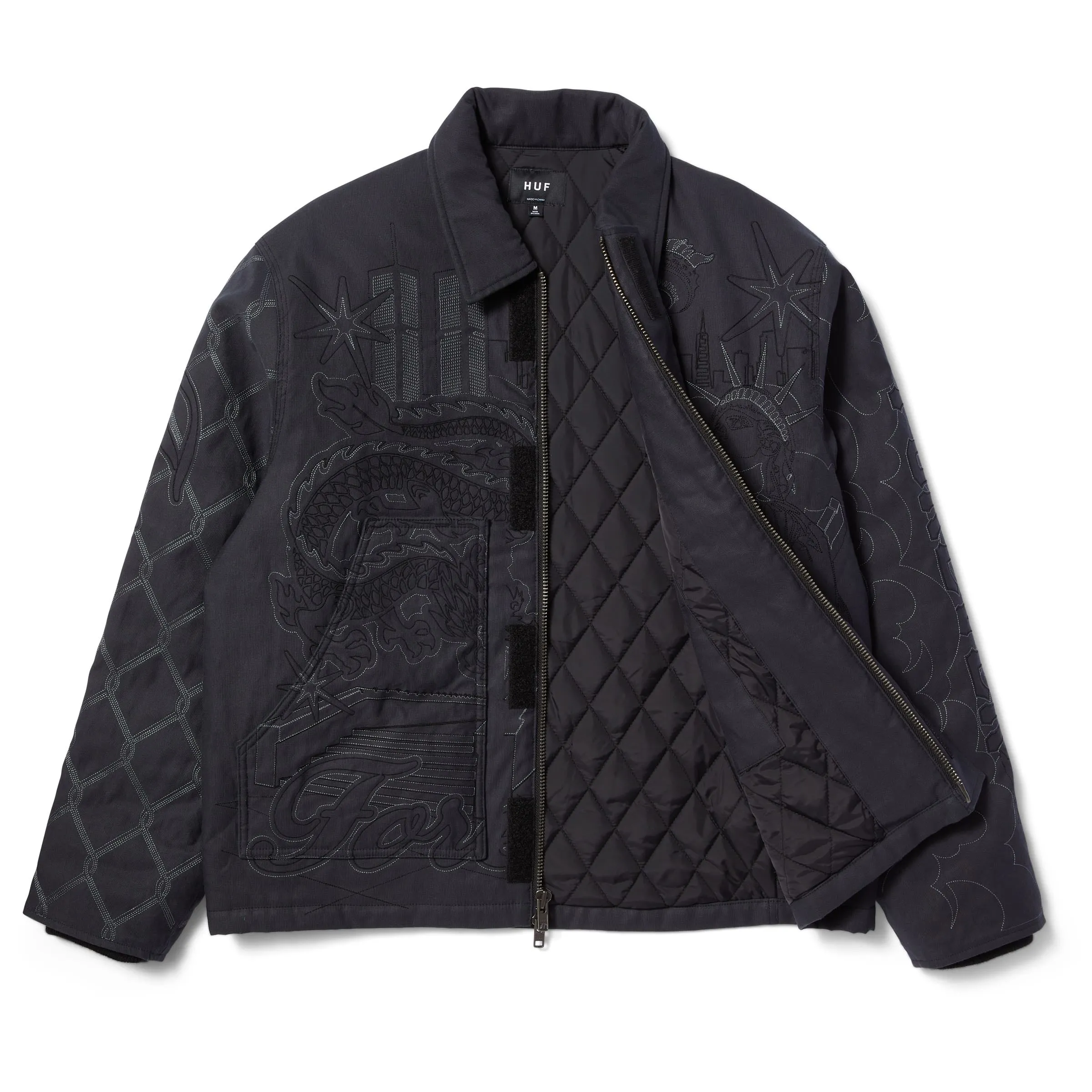 HUF 20th Embroidered Bomber Jacket