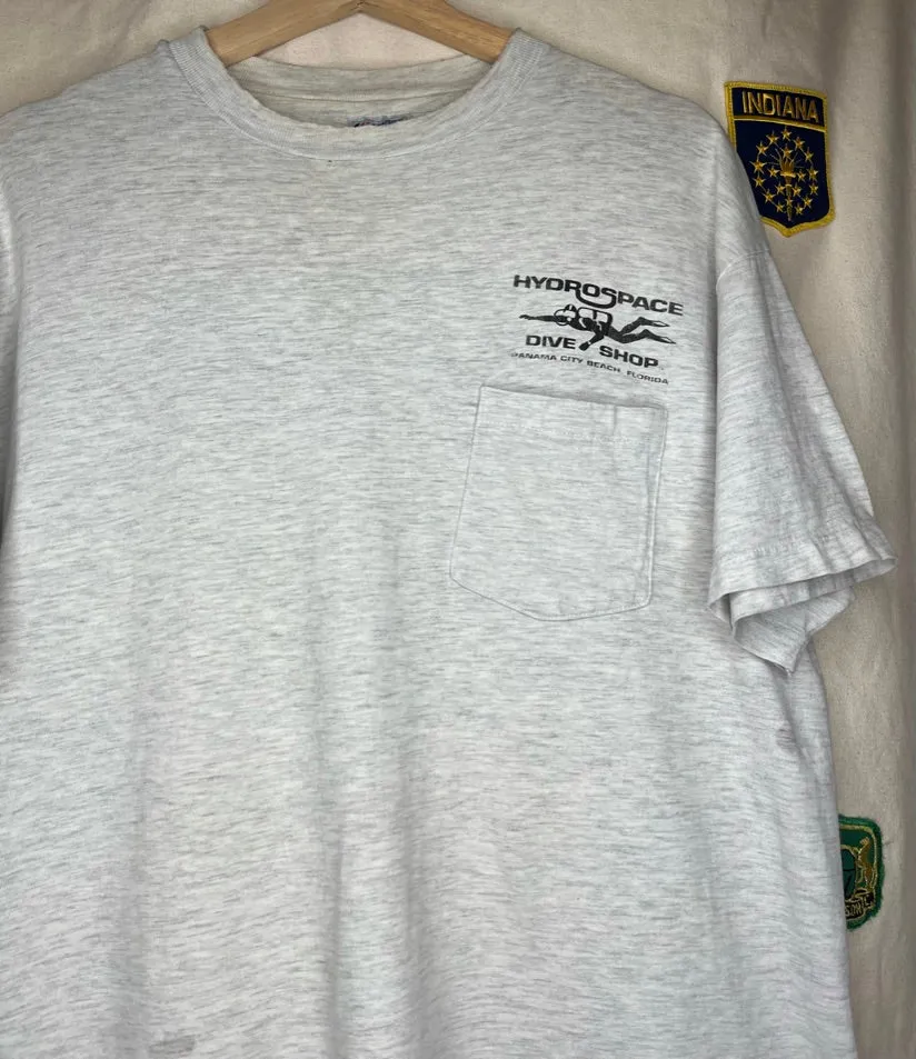 Hydrospace Dive Shop Panama City Beach T-Shirt: L