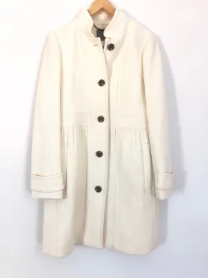 J Crew Italian Double Cloth Peacoat- Size 10