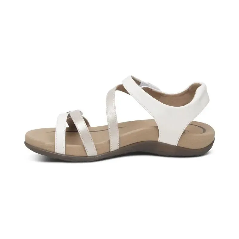 Jess Adjustable Sandal - White