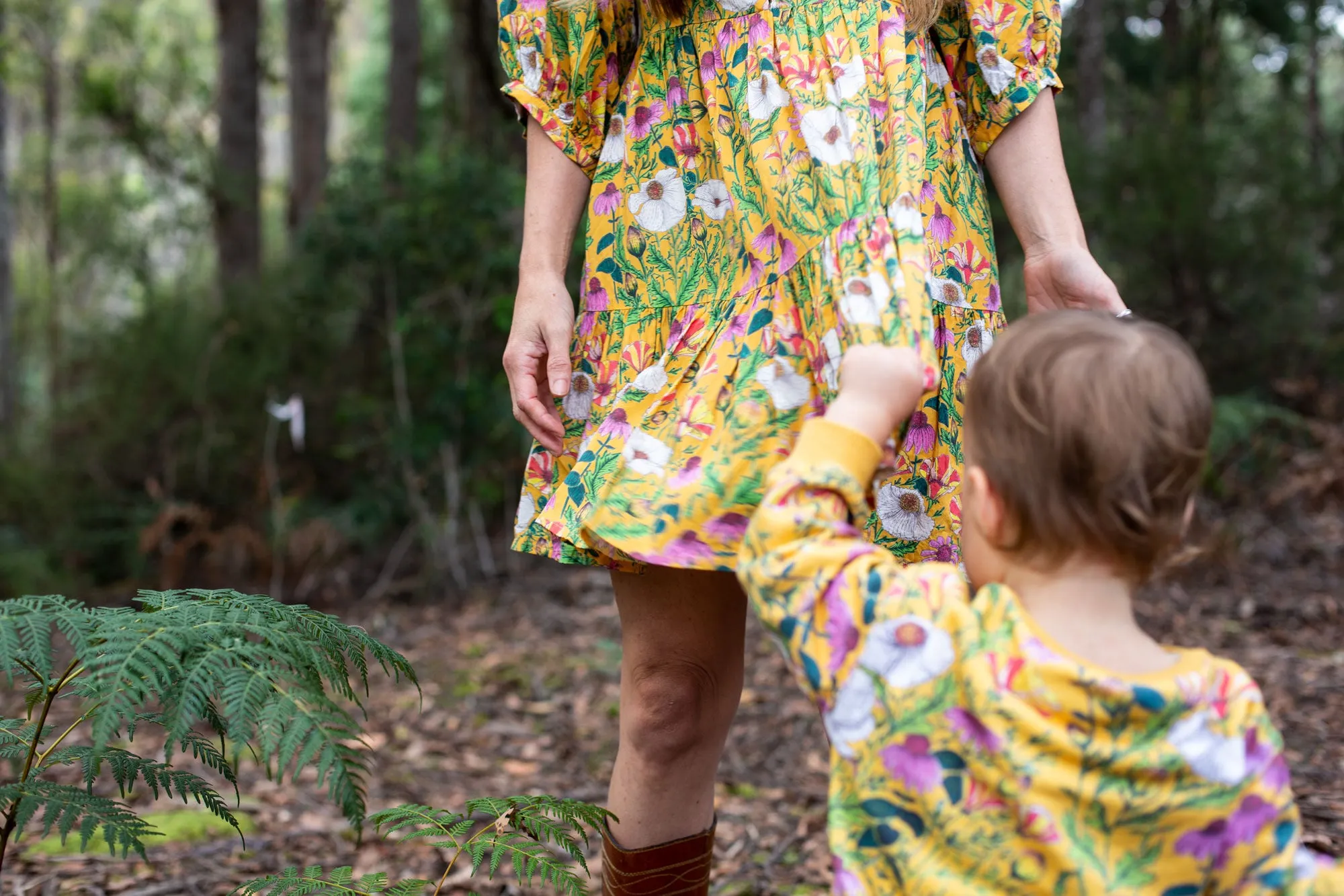 Juniper Dress - In Bloom - Golden