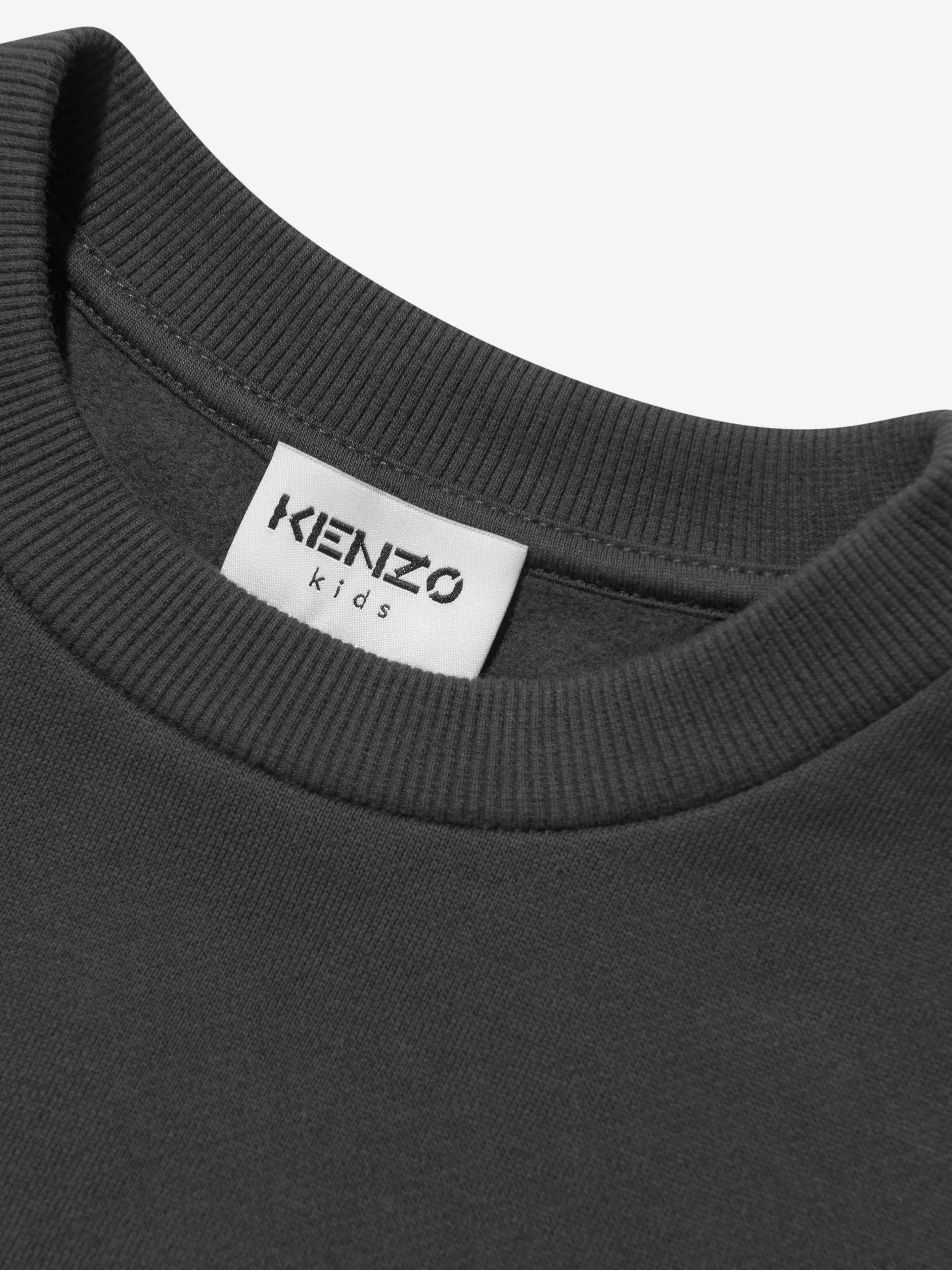 KENZO Girls Cross Logo Sweater Dress