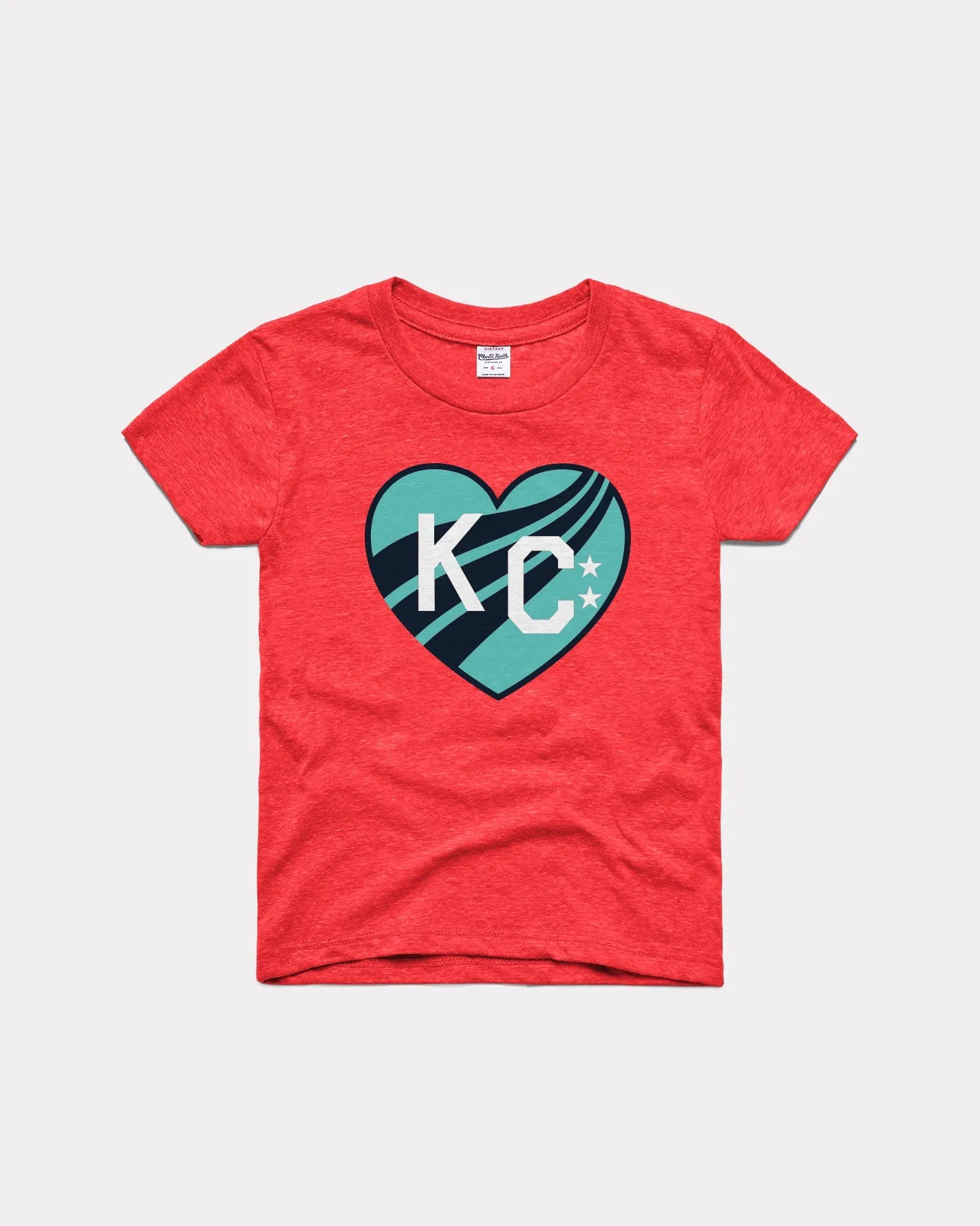 Kids KC Current KC Heart Red T-Shirt