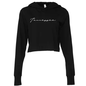 Ladies Signature Crop Long Sleeve T-Hoodie