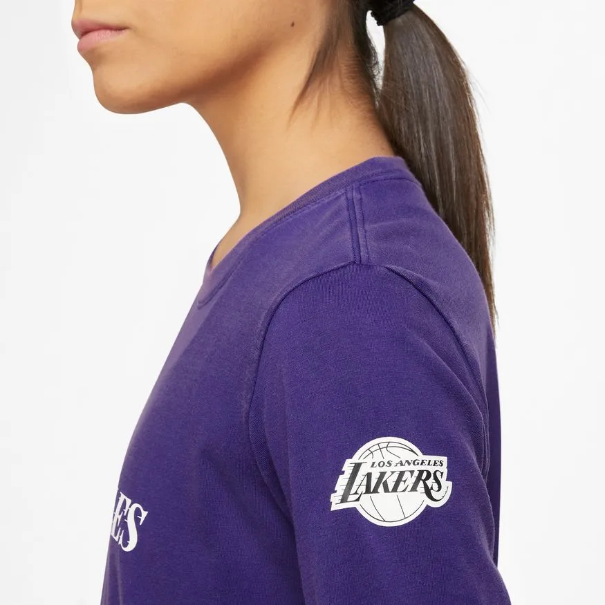 Lakers Womens City Edition 22 CTS Long Sleeve