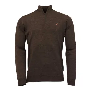 Laksen Norfolk Zip Neck Knit Pullover