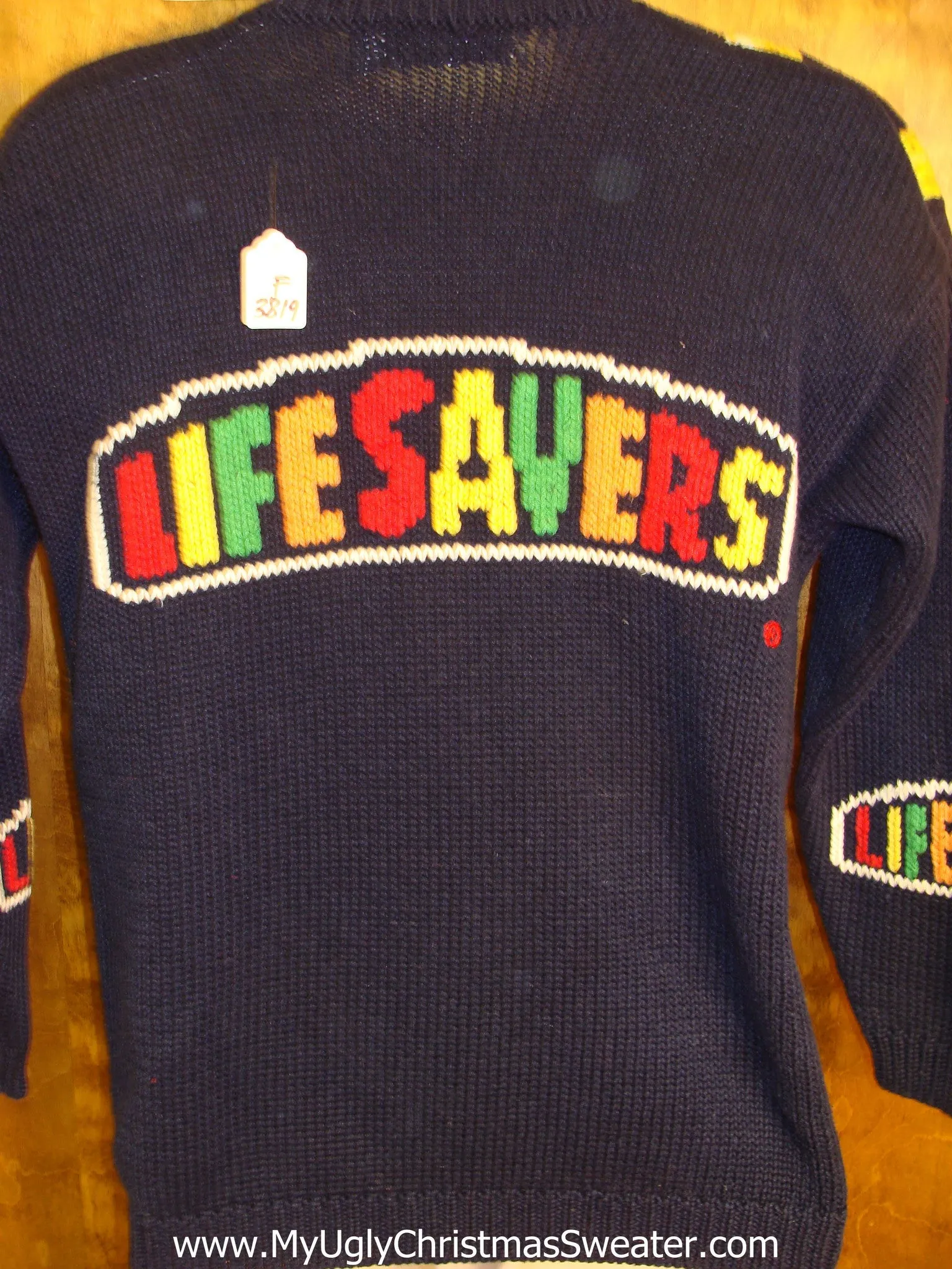 LIFESAVERS Best 80s Ugliest Christmas Sweater