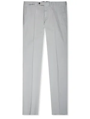 Light Stretch Gabardine Trouser Light Grey