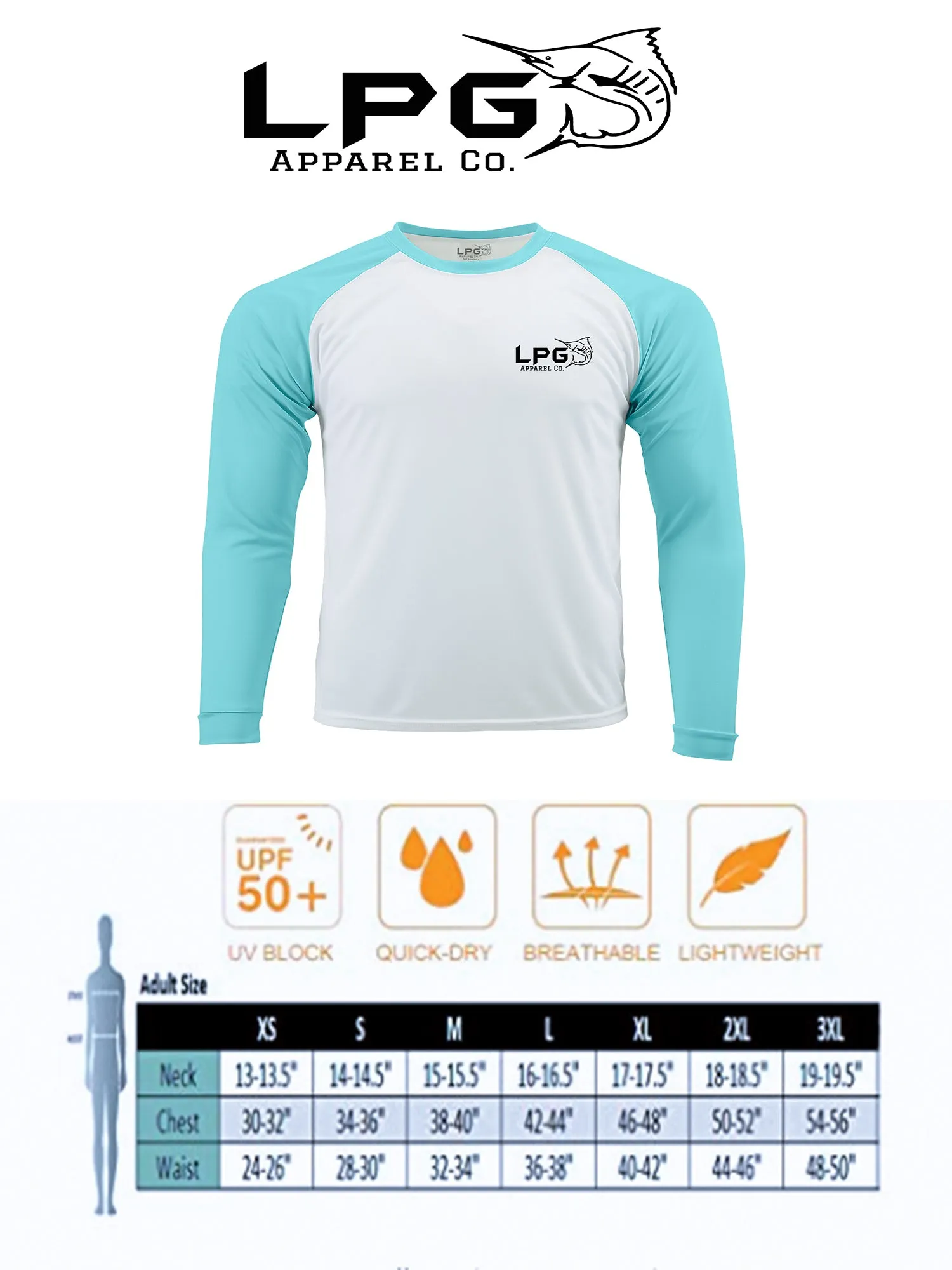 Lobo Lures Lobito Sportfish Tournament Performance UPF 50  T-shirt