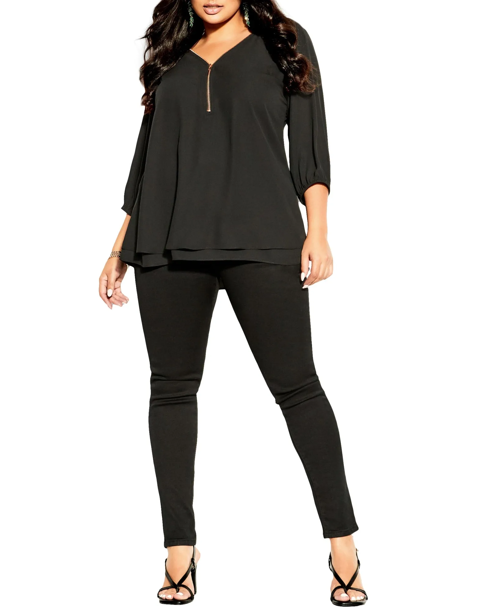 Londyn Sexy Fling Top | Black