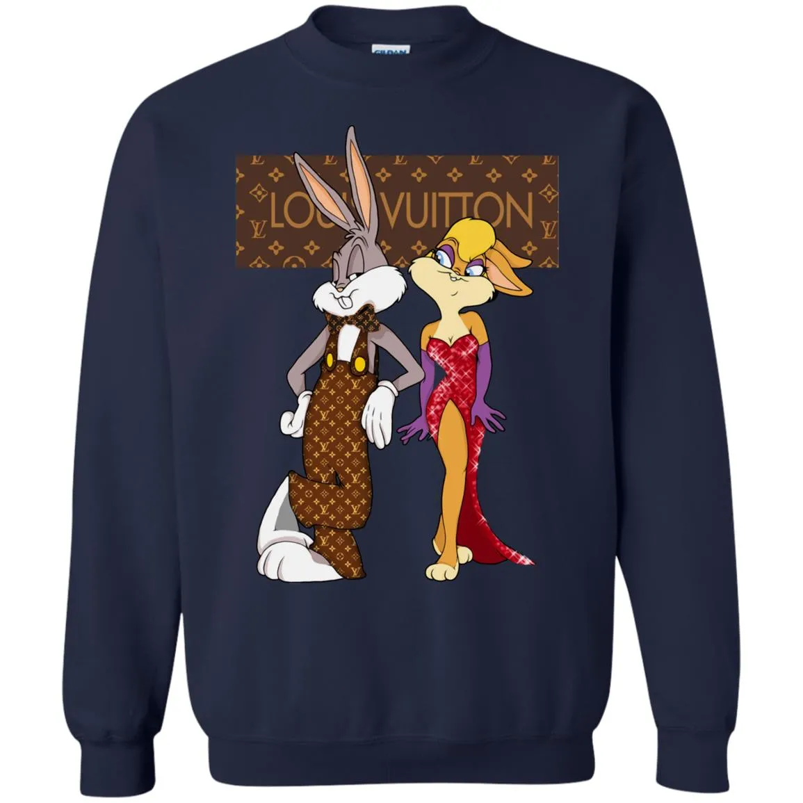 Louis Vuitton Rabbit Love Family T-shirt Crewneck Pullover Sweatshirt