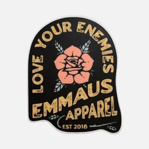 LOVE YOUR ENEMIES STICKER