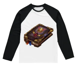 Magic Book Sublimation Baseball Long Sleeve T-Shirt