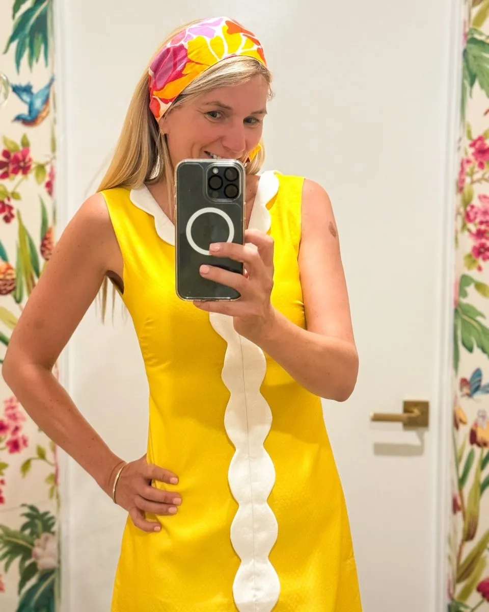 Mareka Mini Dress | Yellow