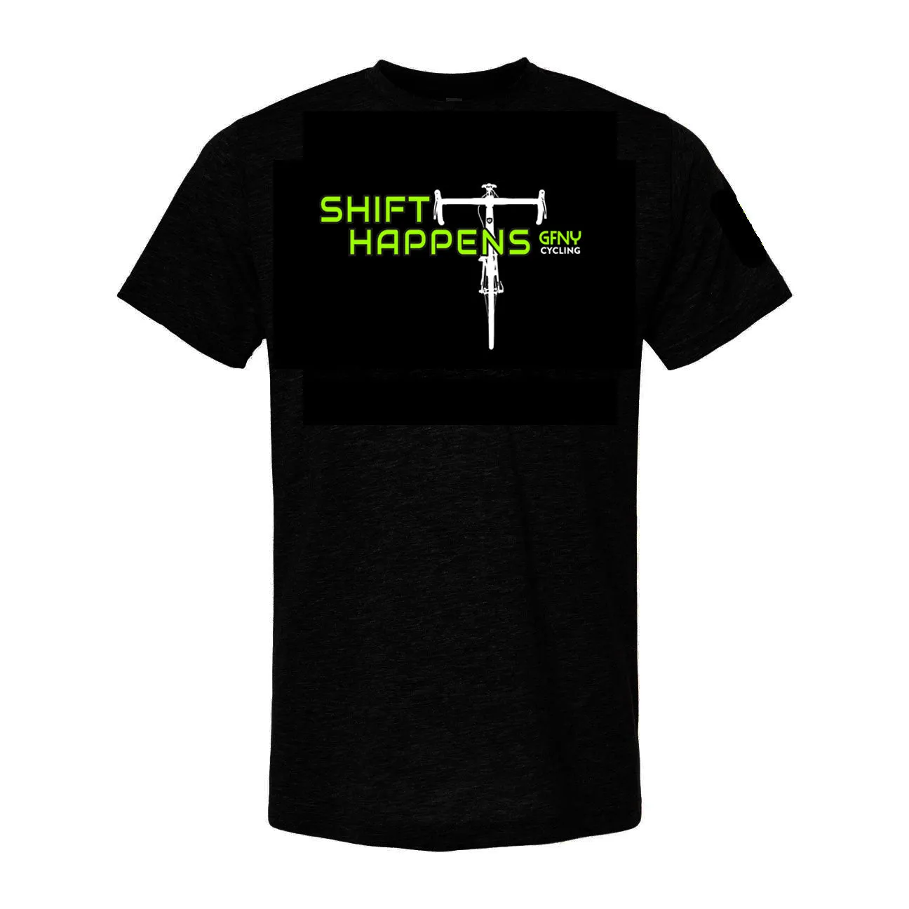 Men T-Shirt  Black Shift Happens