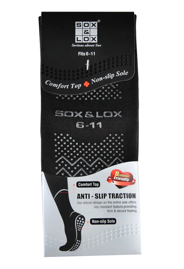 Men's Diabetic Friendly [Anti-Slip Traction]