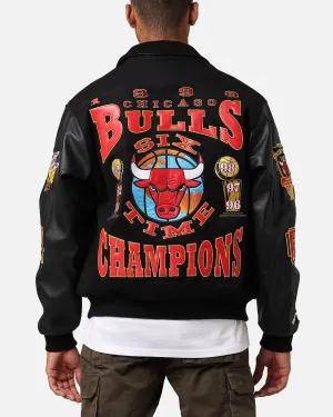 Mitchell & Ness Chicago Bulls Dynasty Jacket Black