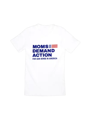 Moms Demand Action White Tee