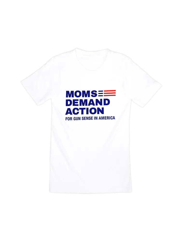 Moms Demand Action White Tee